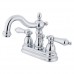 Kingston Brass KB1601AL Heritage 4-Inch Centerset Lavatory Faucet with Metal Lever Handle  Polished Chrome - B0004HHKGQ